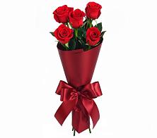Букет 5 Красных роз Эдлесс Лав в Сарманово