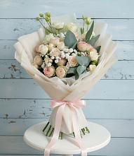 Букет цветов из:  Розы и Лизиантусы #REPLACE_PRED# Сарманово