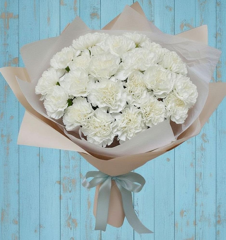 Букет цветов из: Гвоздики в Сарманово