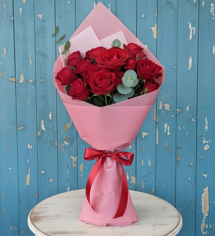 Букет цветов из: Розы в Сарманово