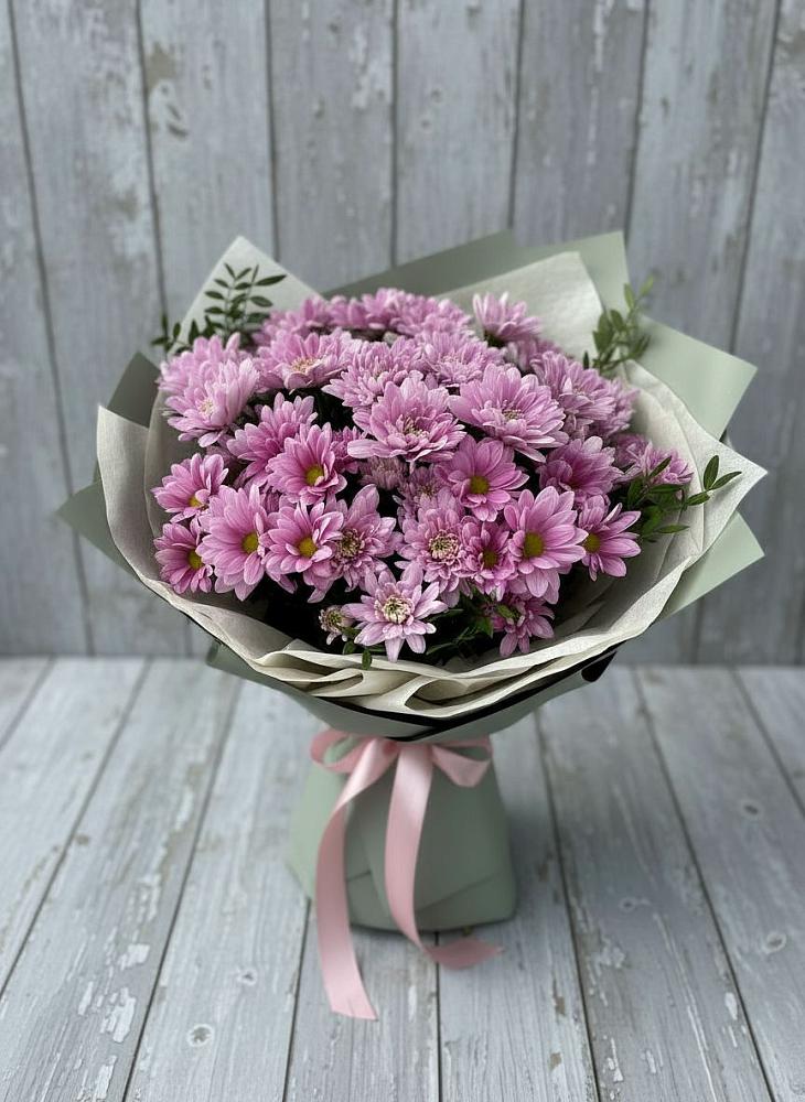 Букет цветов из: Хризантемы в Сарманово