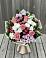 Букет цветов из: Альстромерии, Гвоздики, Розы и Хризантемы в Сарманово