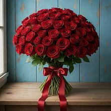 Букет Красные розы Блэк Меджик в Сарманово