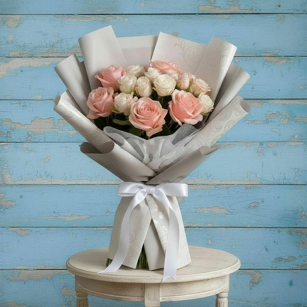 Букет цветов из: Розы в Сарманово