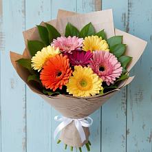 Букет цветов из:  Герберы в Сарманово