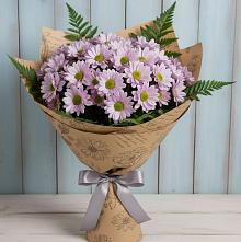 Букет цветов из:  Хризантемы в Сарманово