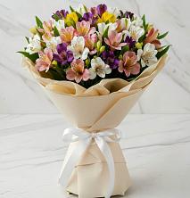 Букет цветов из:  Альстромерии в Сарманово