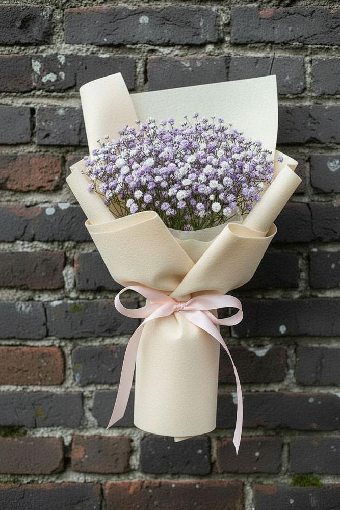 Букет цветов из: Гипсофила в Сарманово