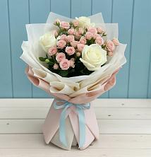 Букет цветов из:  Розы в Сарманово
