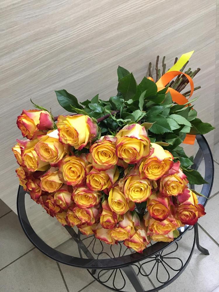 Букет Желтые розы в Сарманово