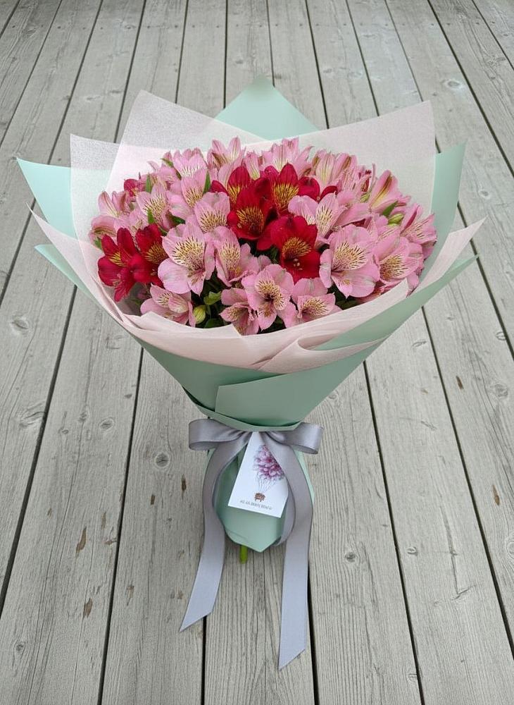 Букет цветов из: Альстромерии в Сарманово