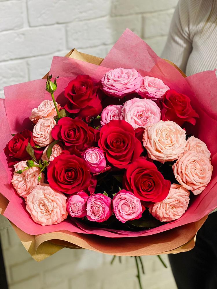 Букет цветов из: Розы в Сарманово