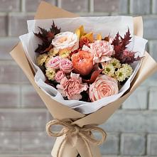 Букет цветов из:  Гвоздики, Хризантемы и Розы #REPLACE_PRED# Сарманово