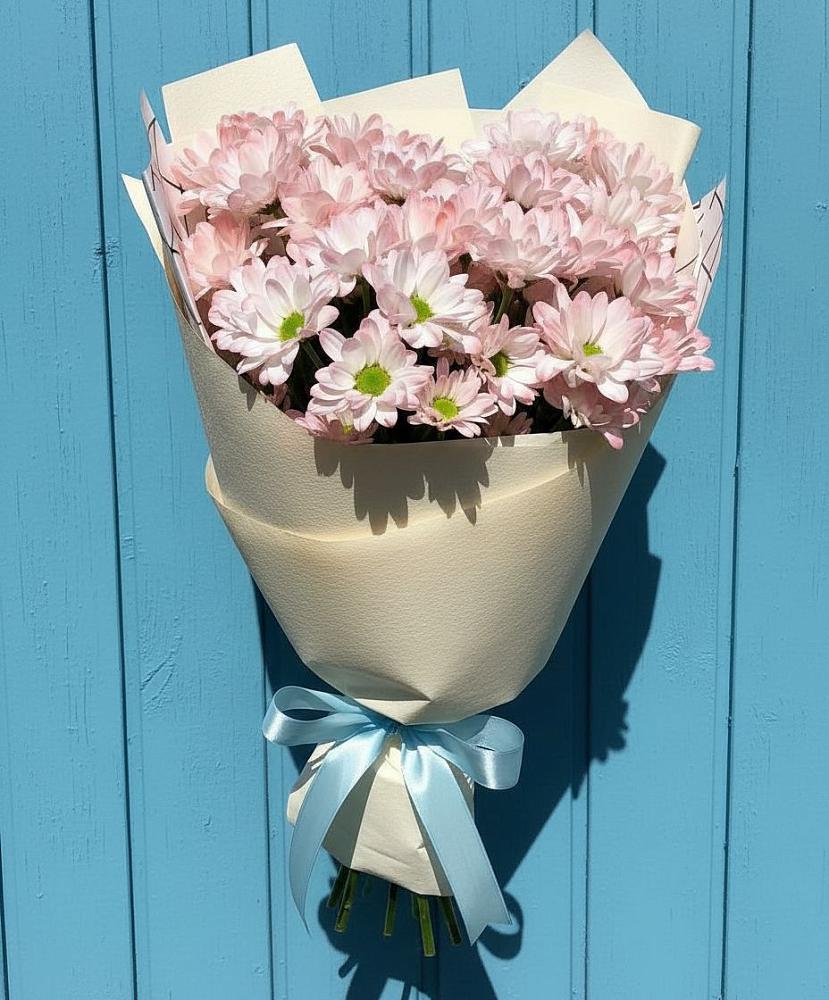 Букет цветов из: Хризантемы в Сарманово