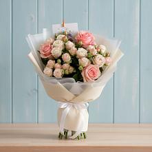 Букет цветов из:  Розы в Сарманово