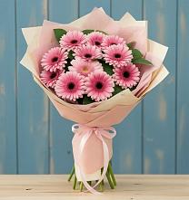 Букет цветов из:  Герберы в Сарманово